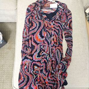 Banana Republic button down and tie dress Size 6